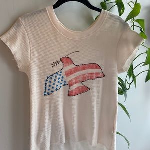 *FREE PEOPLE* graphic tee